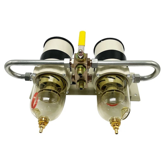 75900FHX30 75900FHX10 Dual 900FG Fuel Water Separator for Racor Marine Turbine