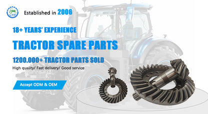 New Holland 81863254 Ring & Pinion Gear Set for 5640 6640 6640O 7740 7840 8240